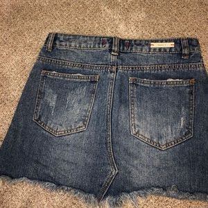 Signature 8 Jean skirt